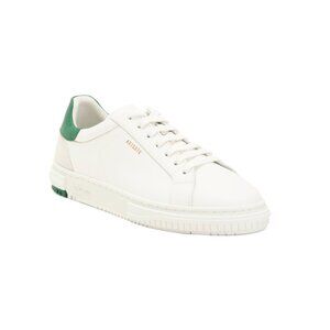 AXEL ARIGATO White/green Made In Portugal Leather Atlas Sneakers